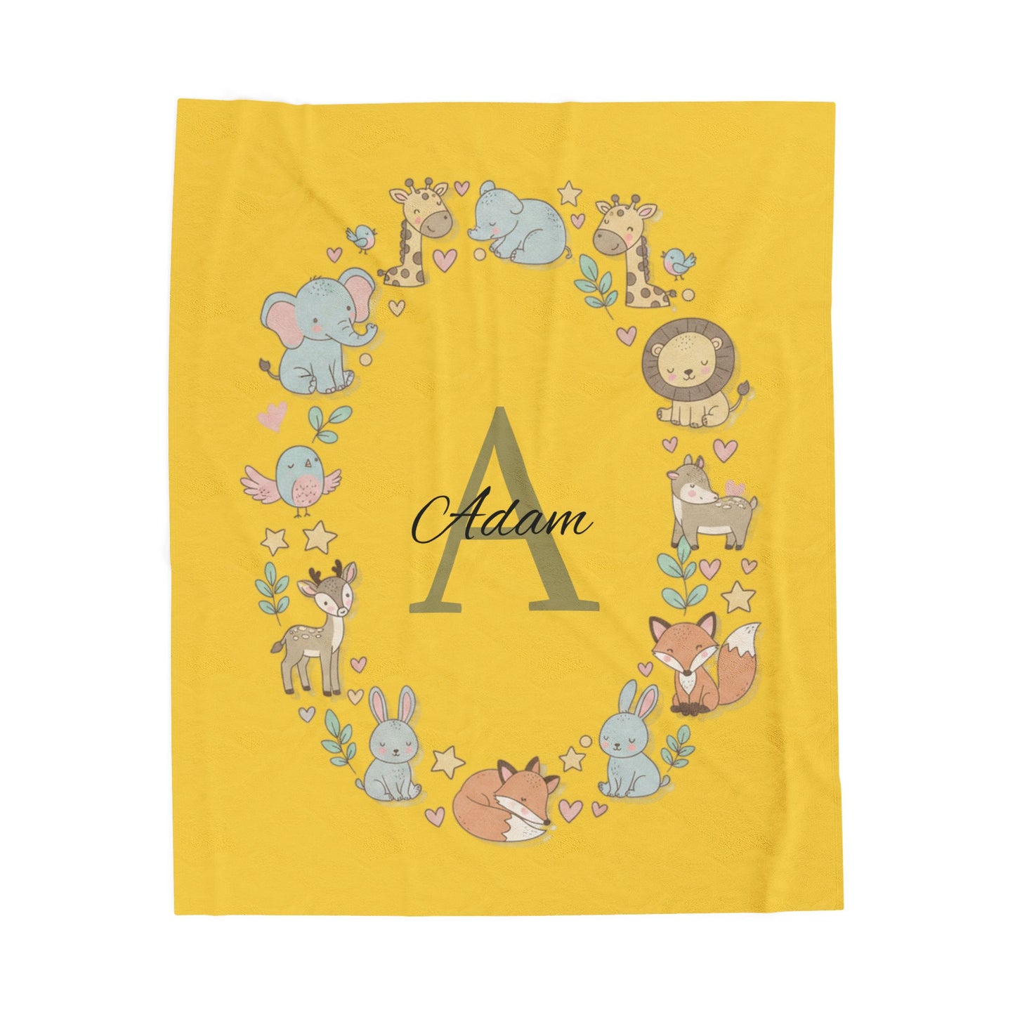 "The Tiny King" - Personalized Toddler Blanket