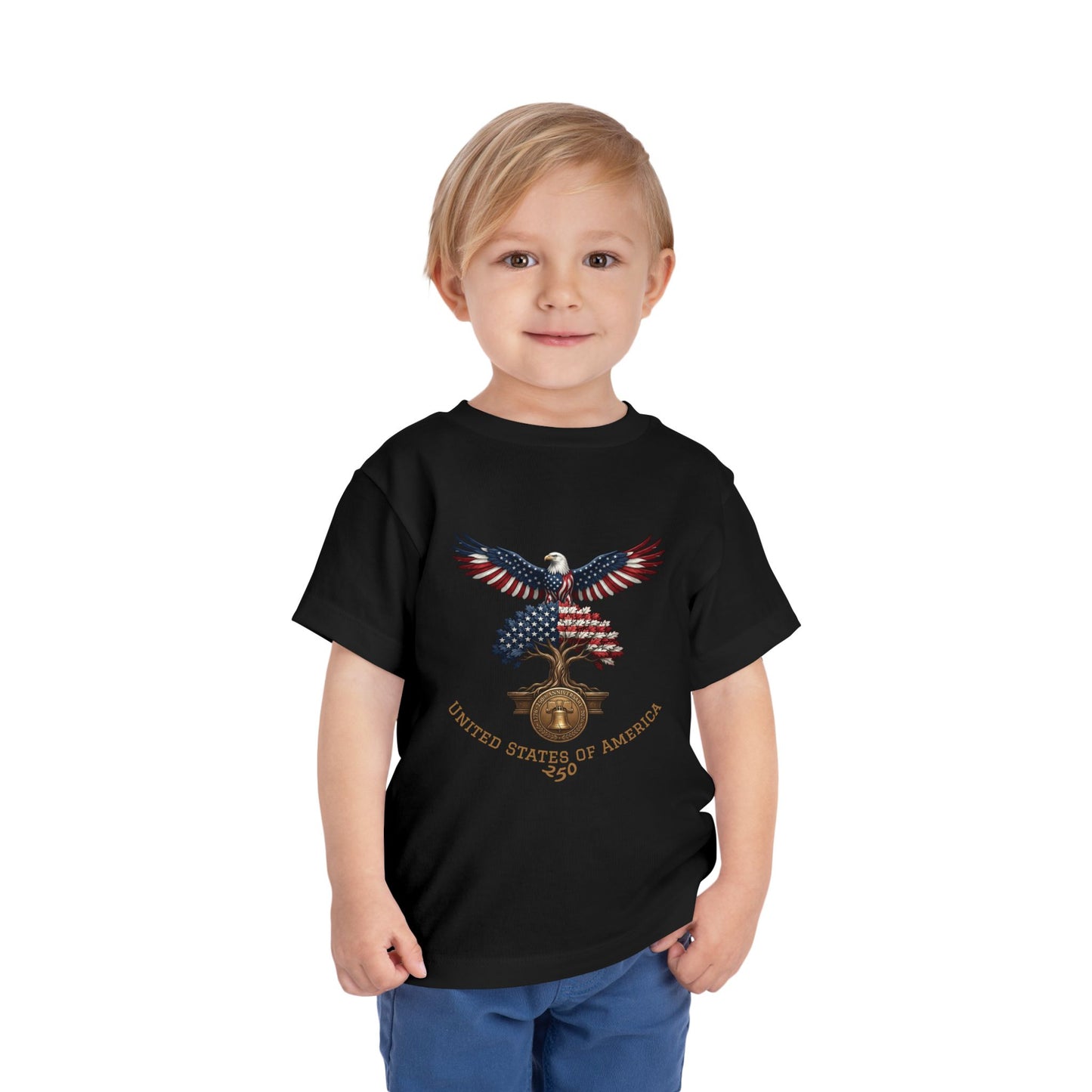 American Eagle Flag Graphic - Personalized Name