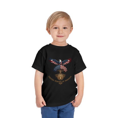 American Eagle Flag Graphic - Personalized Name
