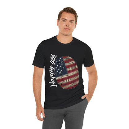 4th of July Fingerprint T-Shirt (Unisex)
