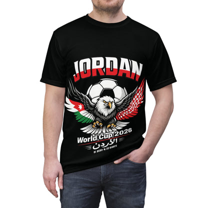FIFA World Cup "Jordan" - Personalized Name in Black
