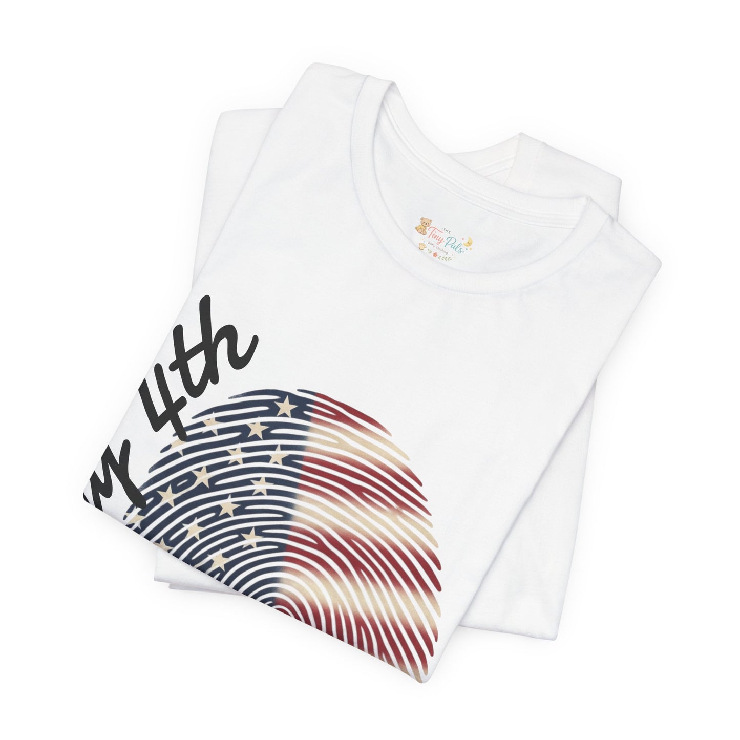 4th of July Fingerprint T-Shirt (Unisex)