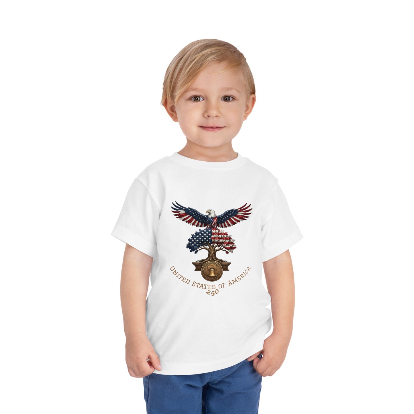 American Eagle Flag Graphic - Personalized Name