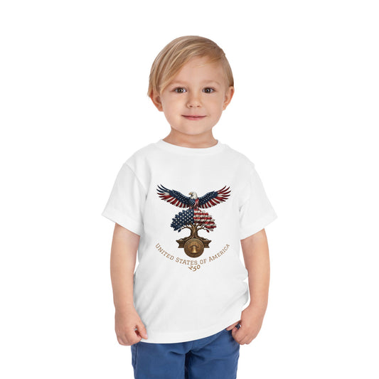 American Eagle Flag Graphic - Personalized Name