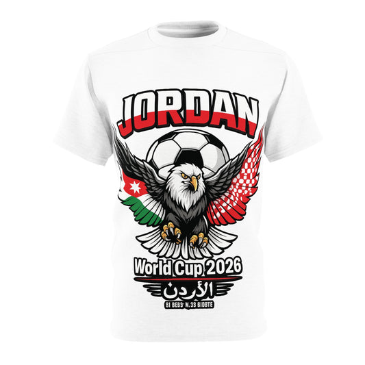 FIFA World Cup "Jordan" - Personalized Name in White