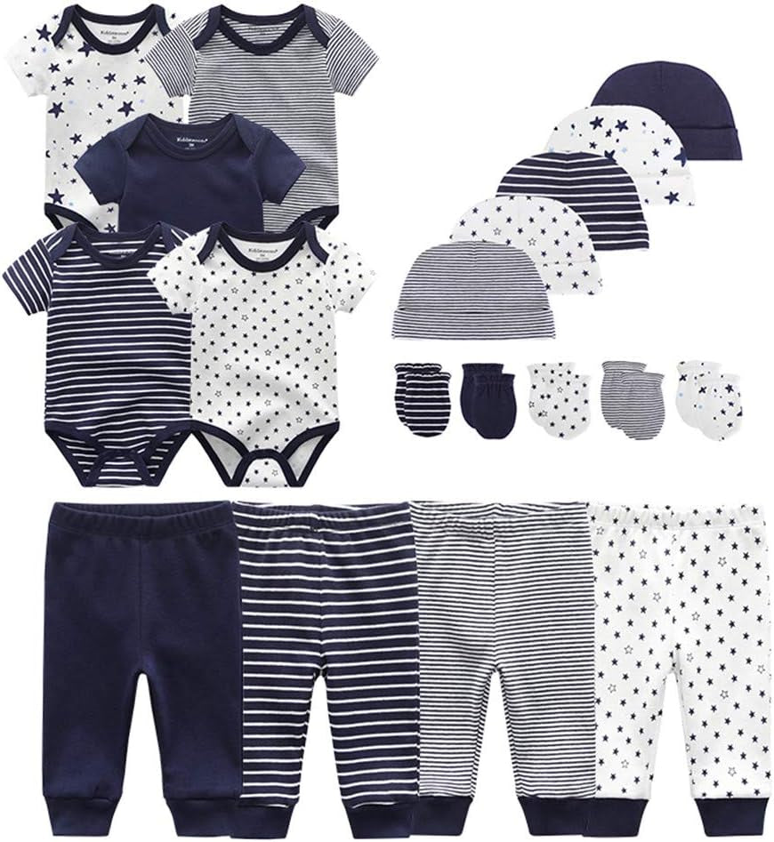 Unisex Baby Layette Essentials Giftset Clothing Set 19-Piece for Newborn Baby