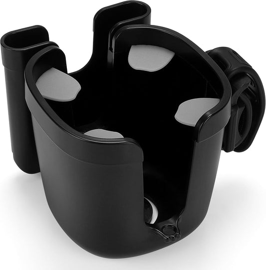 Stroller Cup Holder, Bike Cup Holder, Universal Cup Phone Holder for Uppababy Nuna Doona Strollers, Cup Holder for Stroller, Bike, Wheelchair, Walker