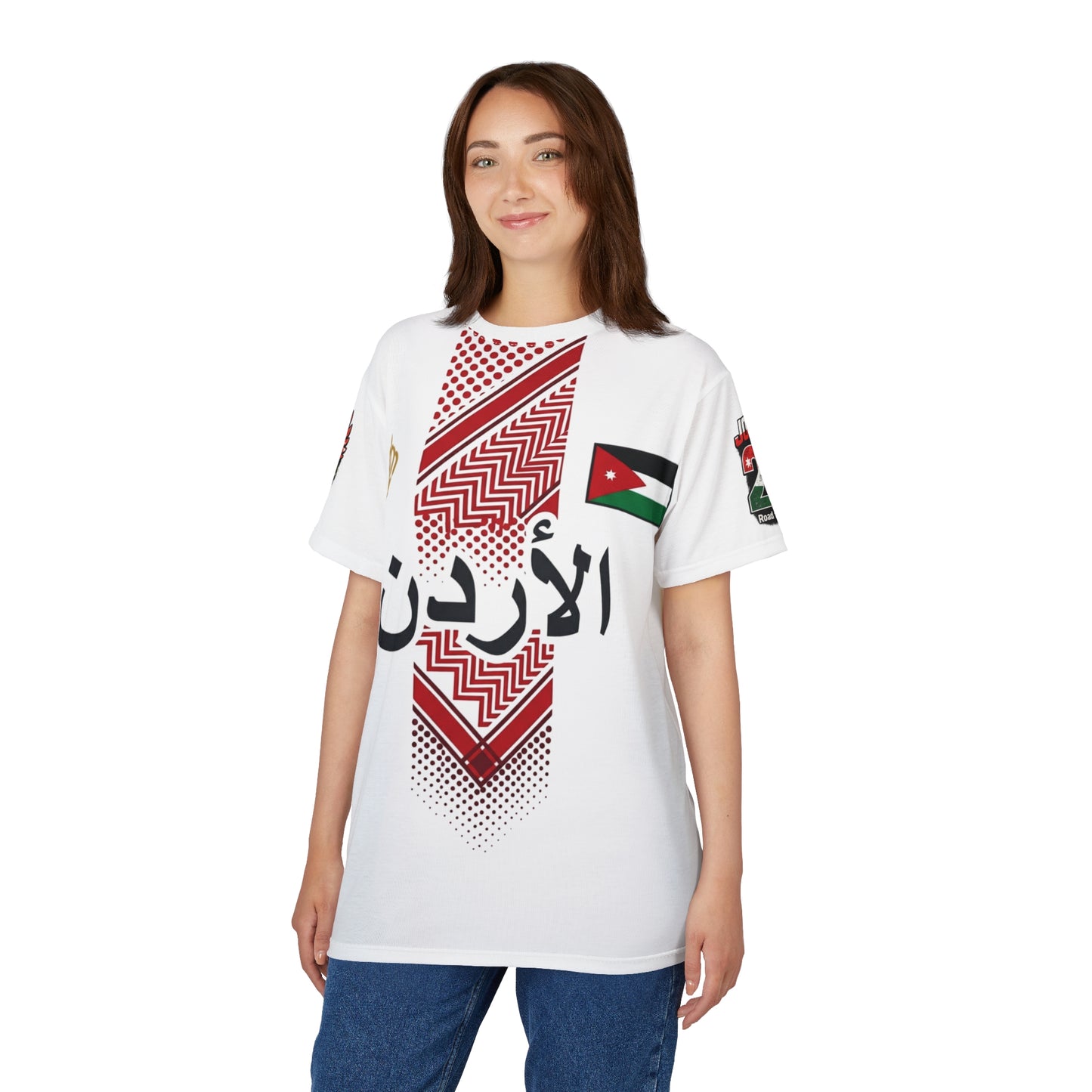 Cultural Heritage Unisex Tee - Celebrating Jordanian Pride