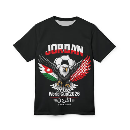 FIFA World Cup "Jordan" - Personalized Name in Black