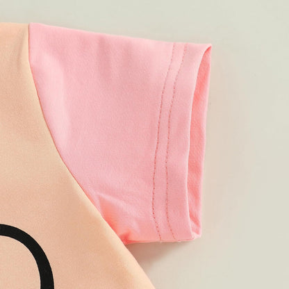 The 'Tiny Trendsetter' Contrast Short Set