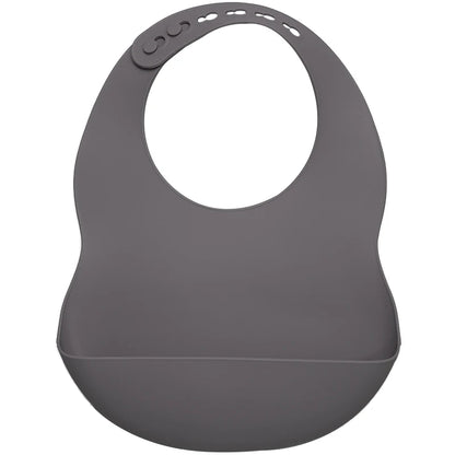 Muslinlife Newborn Baby Silicone Feeding Tableware Waterproof Baby Bibs for Toddler Breakfast Feedings