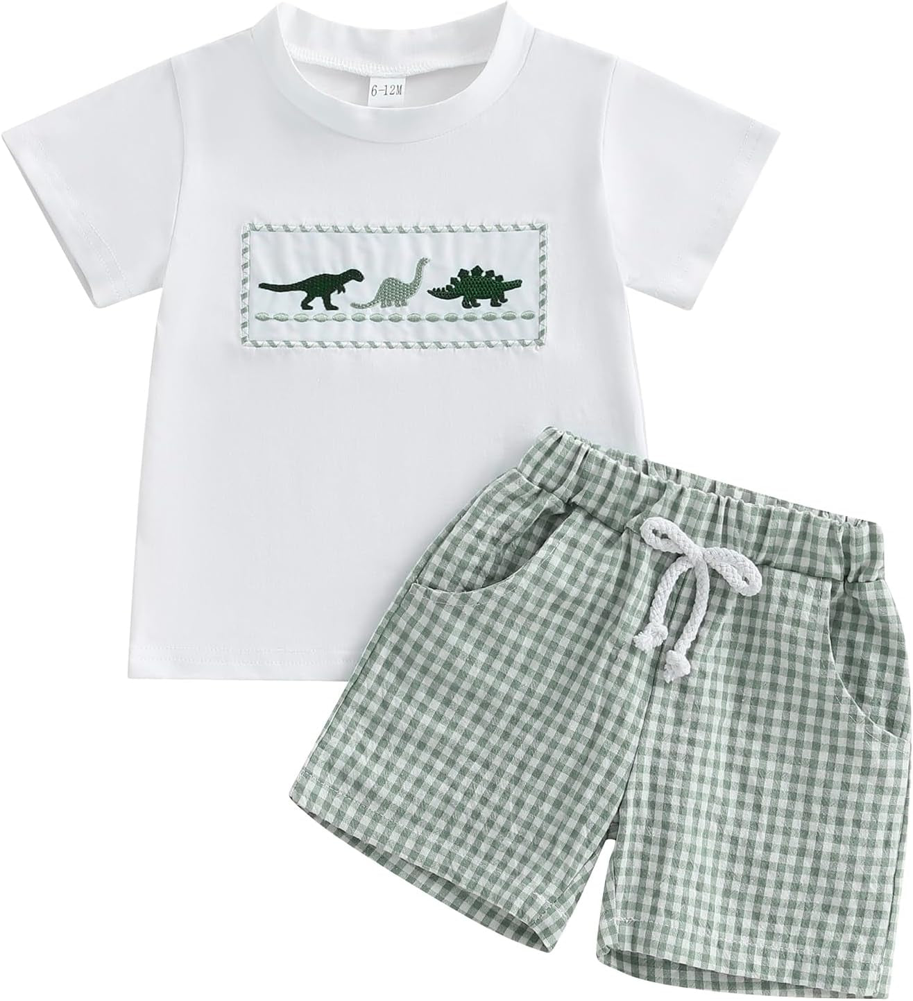 Toddler Baby Boy Summer Clothes Funny Letter T Shirt Elastic Waist Pockets Shorts Set 2 Piece Outfit